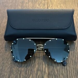 Valentino aviator sunglasses